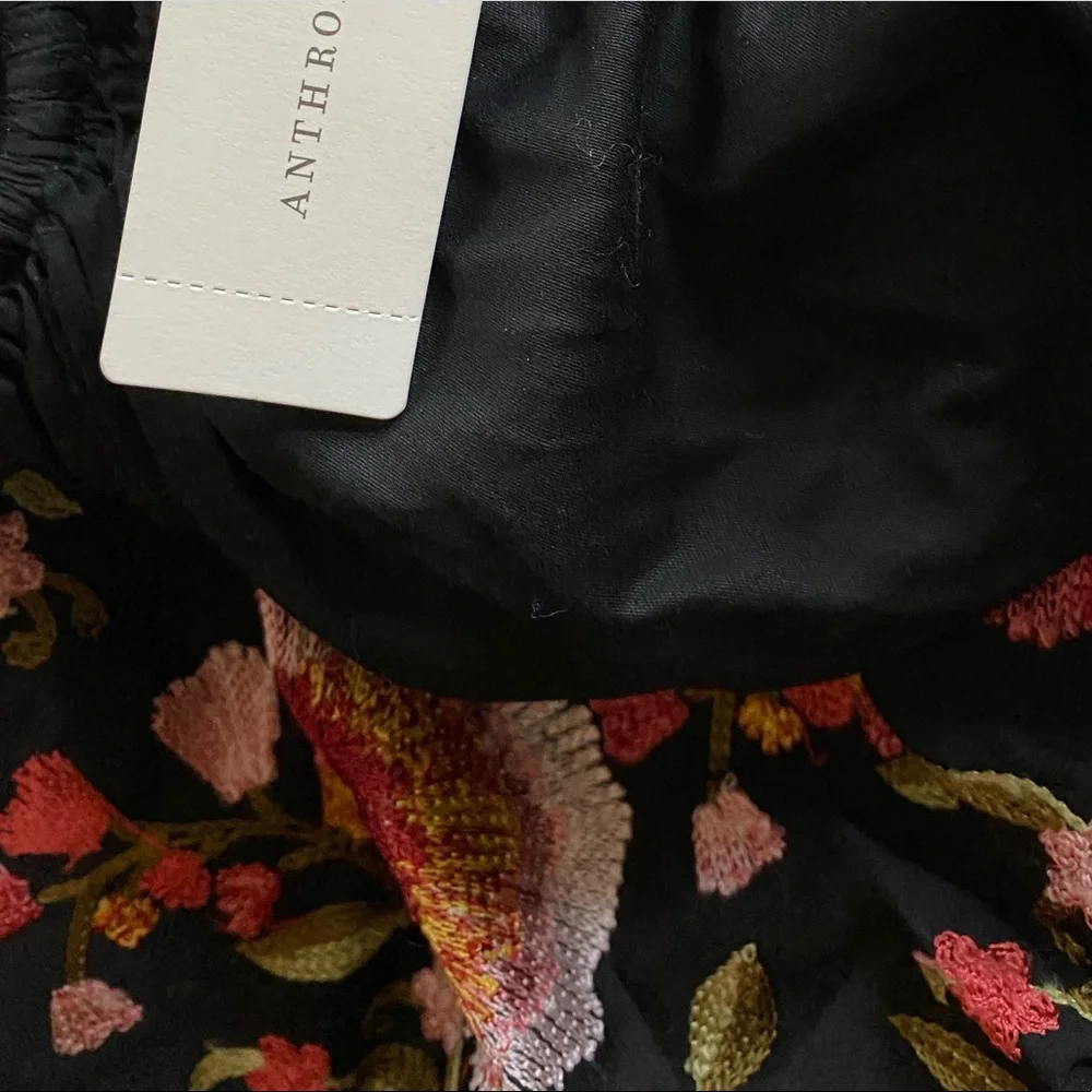 Anthropologie Karolina embroidered Cut-Out Maxi Dress - Picture 6 of 6